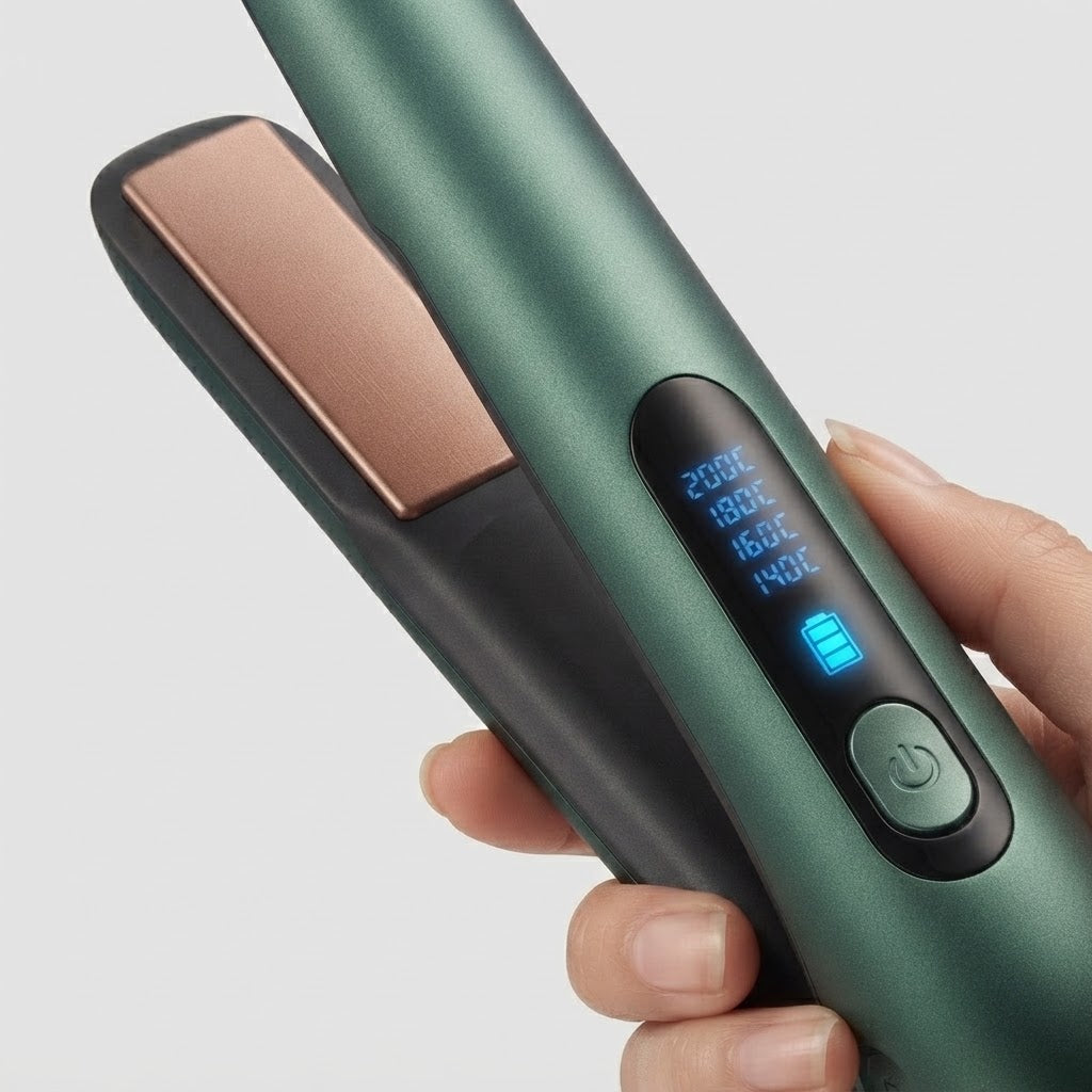 Soyelia | Wireless 2-in-1 Hair Straightener